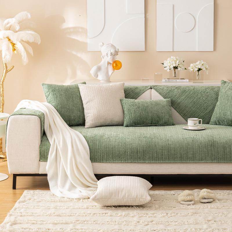 2o6x蔓雪尼尔沙发垫家ins纯色越防猫抓沙发套罩沙发盖布靠背,居家布艺,沙发垫,淘宝优惠券,粉丝福利购,淘宝优惠卷