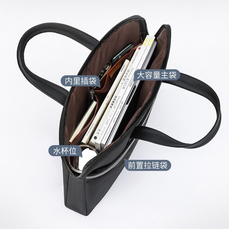 星凯利商务手提文件袋办公会议包牛津布文件包电脑包公文包印字