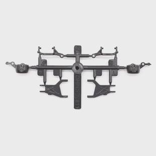 奥兰多汉特P02坦途 叉臂悬挂摆臂/转向组件1/32 1/35遥控车TA0034