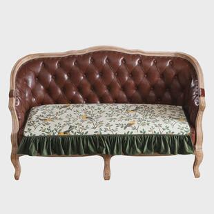 2O6X美式田园风沙发垫防滑坐垫子四季通用欧式沙发套罩盖巾夏