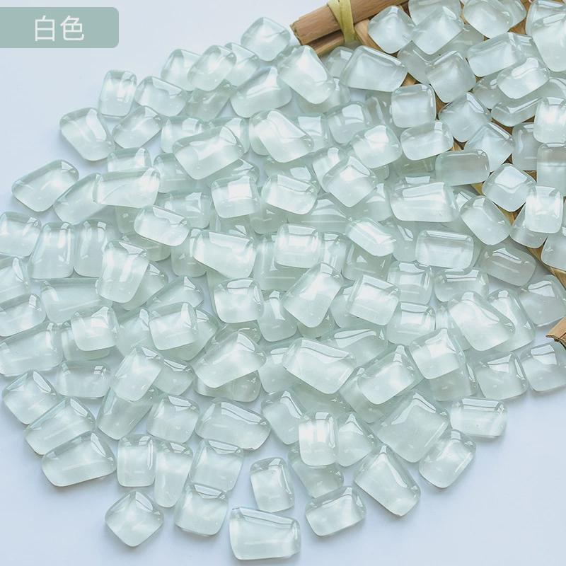 10公斤闪粉马赛克diy手工材料多源透明自由石颗粒水晶玻璃促销