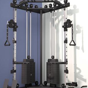 小飞健身器材门架鸟龙深蹲架综合训练器多功能卧推架健身器材家用