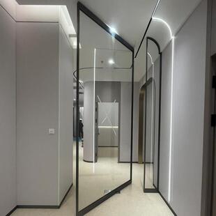 偏轴门门铝合金枢轴jml欧美款入户玻璃门