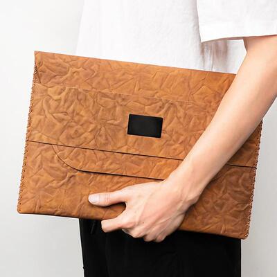 a4档案袋文件袋皮质商务文件夹文件包加厚不透明防水资料公文