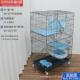 猫别墅多层可折叠收纳便捷大空间三层四层猫笼子家用室内自由猫窝