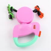 宠物用品便携式 伸缩牵引绳狗绳狗链狗狗自动牵引器厂家供应