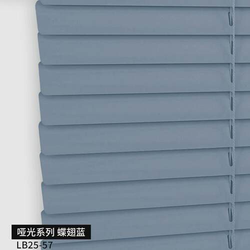 西大门免打孔浴室百叶帘窗帘卫生间铝合金百叶窗升降卷帘0.21mm厚