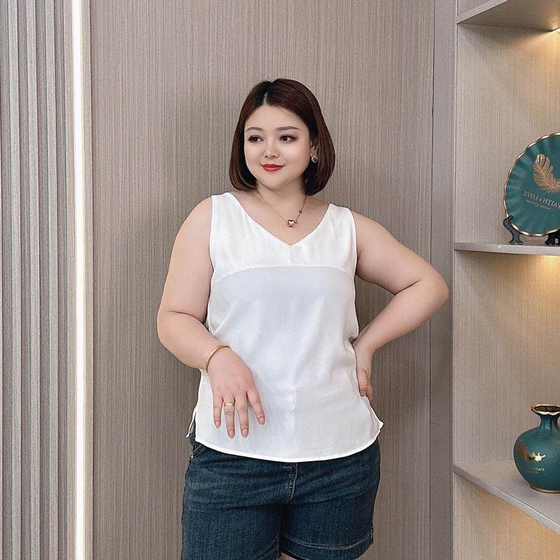 夏季V领女2024新款大码胖mm显瘦时尚百搭遮肚子内搭,女装/女士精品,大码内搭,淘宝优惠券,粉丝福利购,淘宝优惠卷
