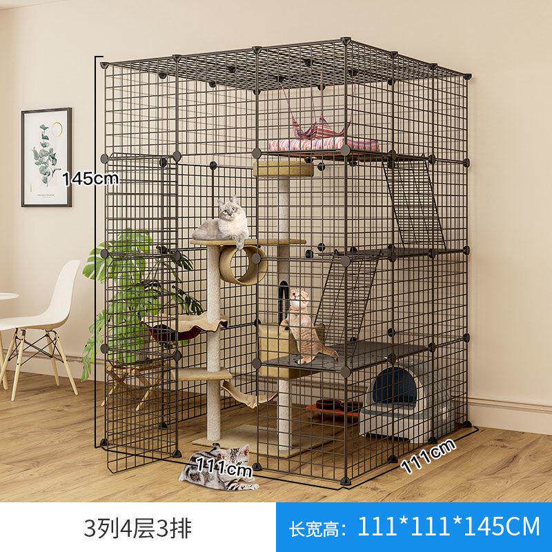 猫别墅笼子家用大代销室内大型屋舍大号三两层猫咪一件自由空间热