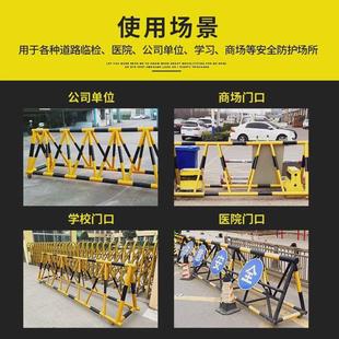 拒马路障移动防撞护栏学校单位护栏防暴防冲撞钢管幼儿园栅栏