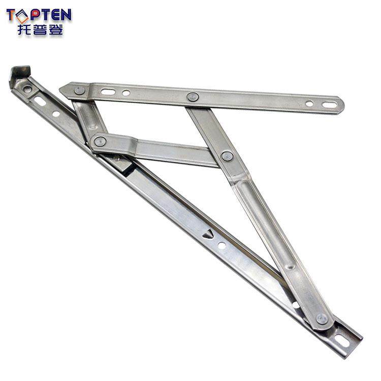 304不锈钢滑撑上悬窗铝合金窗平开窗风撑四连杆支架窗户幕墙铰链