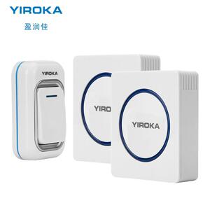YIROKA盈润佳A-289防水远距离遥控门铃一拖一交流无线门铃家用