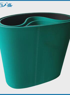 橡胶平带8x450x1200加绿胶无缝一体硫化带