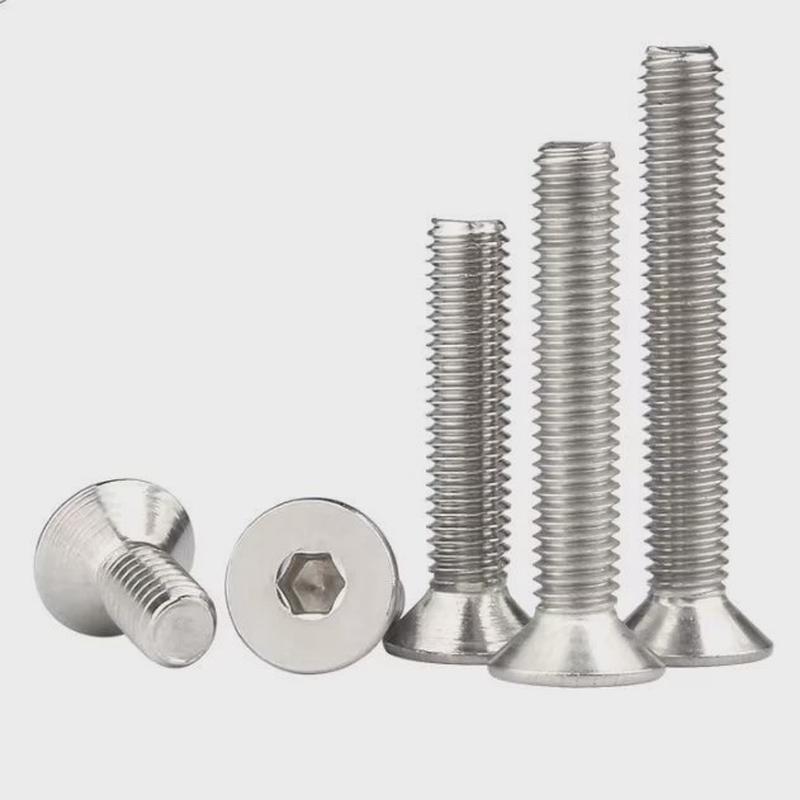 不锈钢201内六角沉螺钉螺钉m3-m12平头螺杆平杯头内六角螺丝优惠