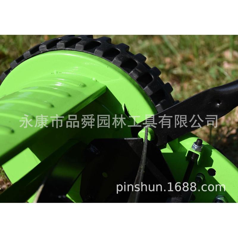 手推式割草机手推草坪机16寸无动力无引擎有剪草机卷筒集草袋