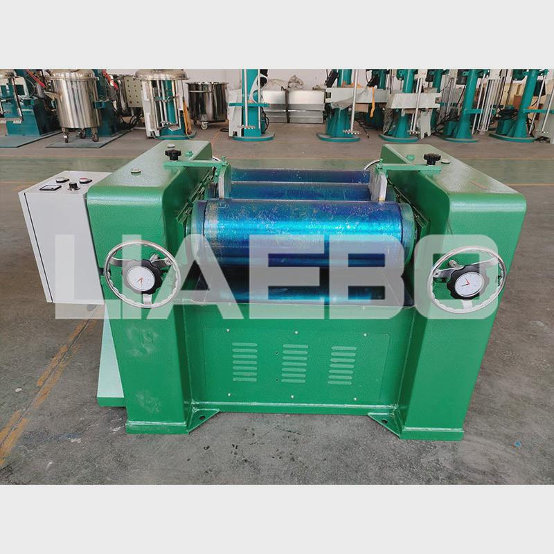 厂家直销260三辊机（带研磨机+刻度表）高粘度三辊变频