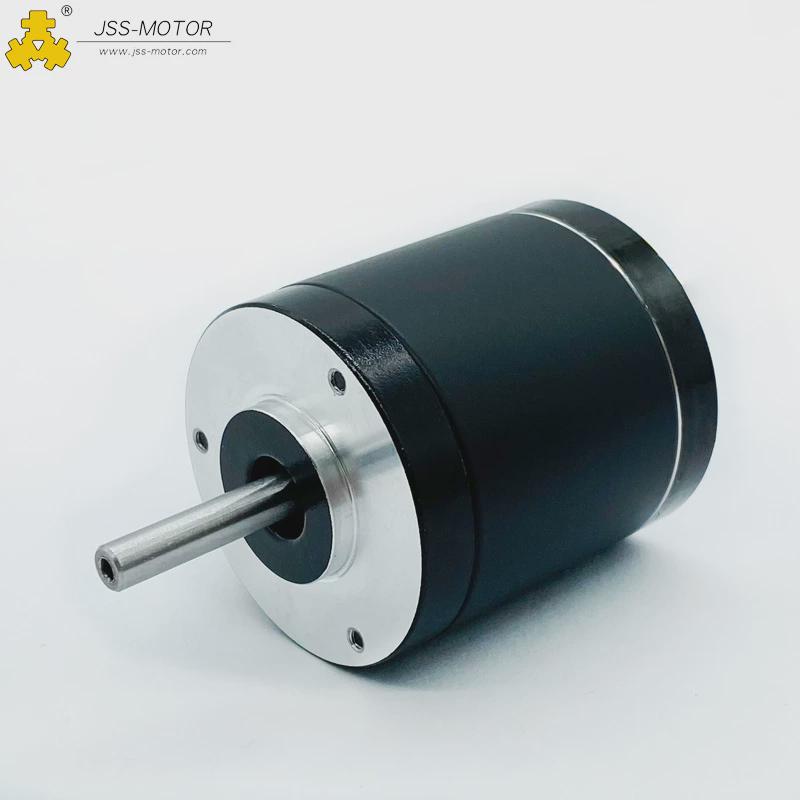 42圆形直流无刷电机额定霍尔高速6000转马达bldc12-24v功率达60w