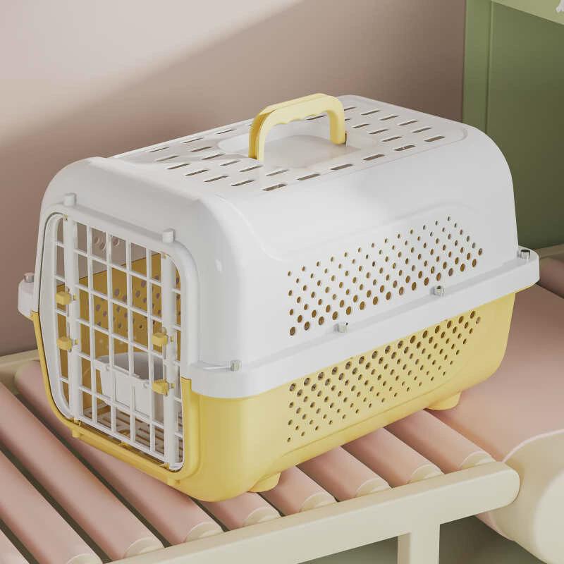 宠物航空箱子猫咪狗狗外出便携猫笼子小型中型犬托运车载手提狗笼