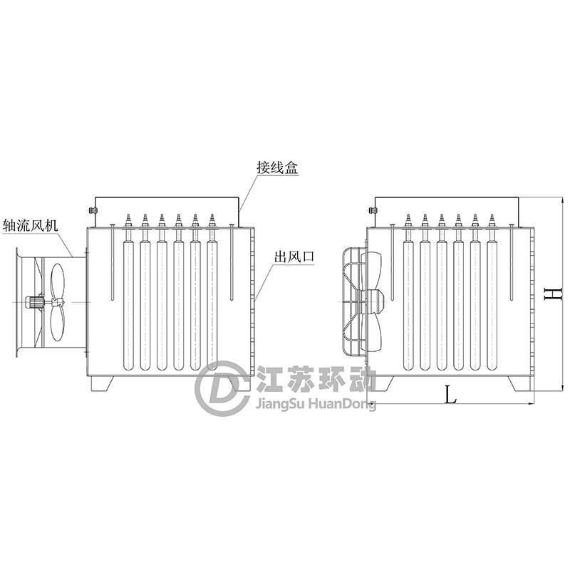非标供暖工业电暖风机温室大棚制造设备小型养殖育雏电暖风机