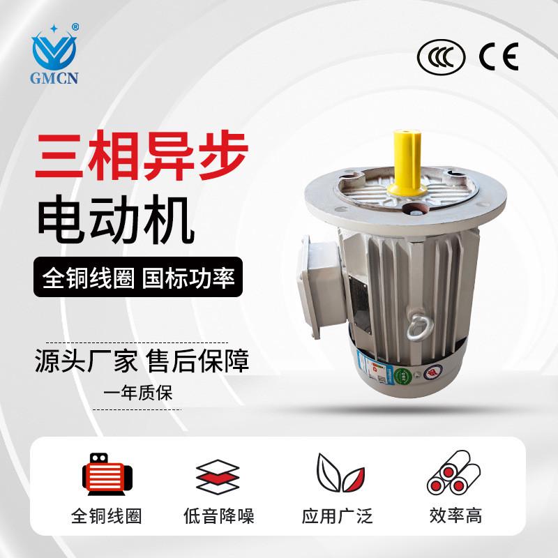 三相异步电机ye3-112m-8极全铜马达机械设备用1.5kw/380v电动机