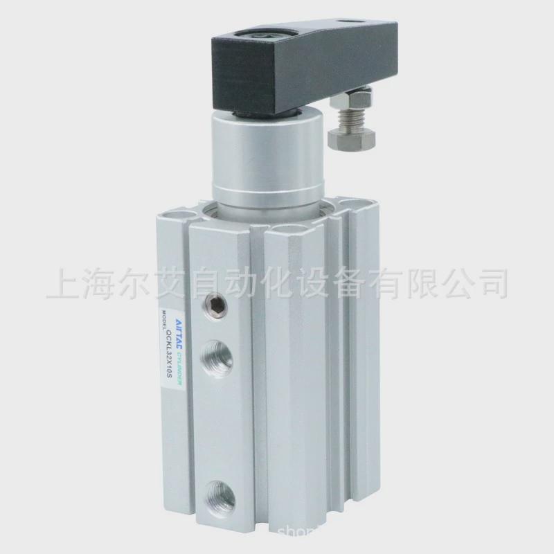 亚德客回转夹紧气缸qckl/r32/40x10x20x30x50s