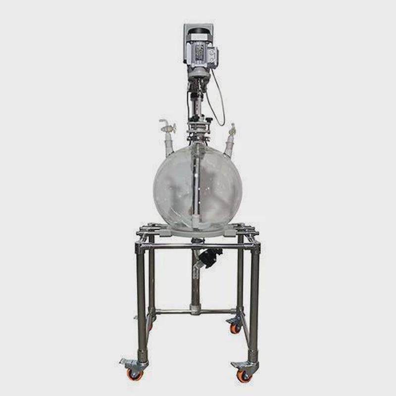 玻璃分液器-20l桶形玻璃液取分萃器
