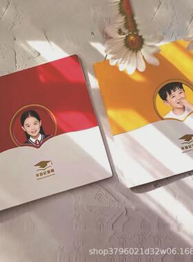 幼儿园毕业相册定制照片书成长影集儿童皮质亲子纪念照片书册制作