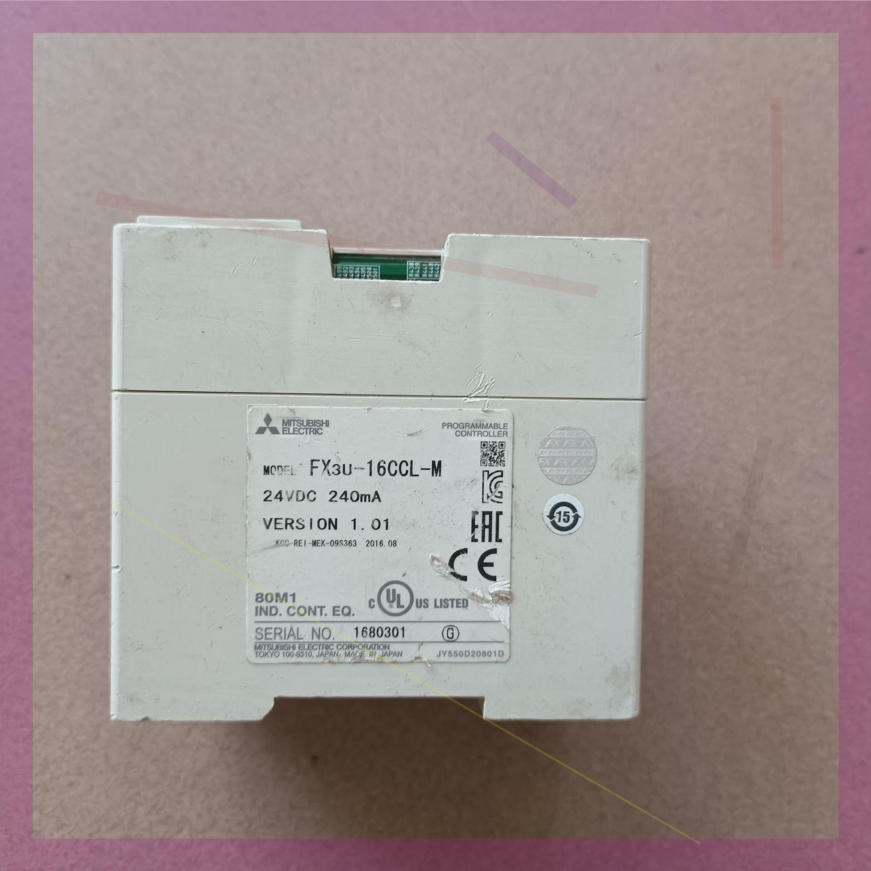 议价plc控制器FX3U-16CCL-M,拆机现货,成色如图