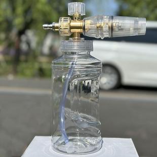 4快插高压PA泡沫壶喷芯发泡器可更换 台州PA壶全透明大嘴壶1