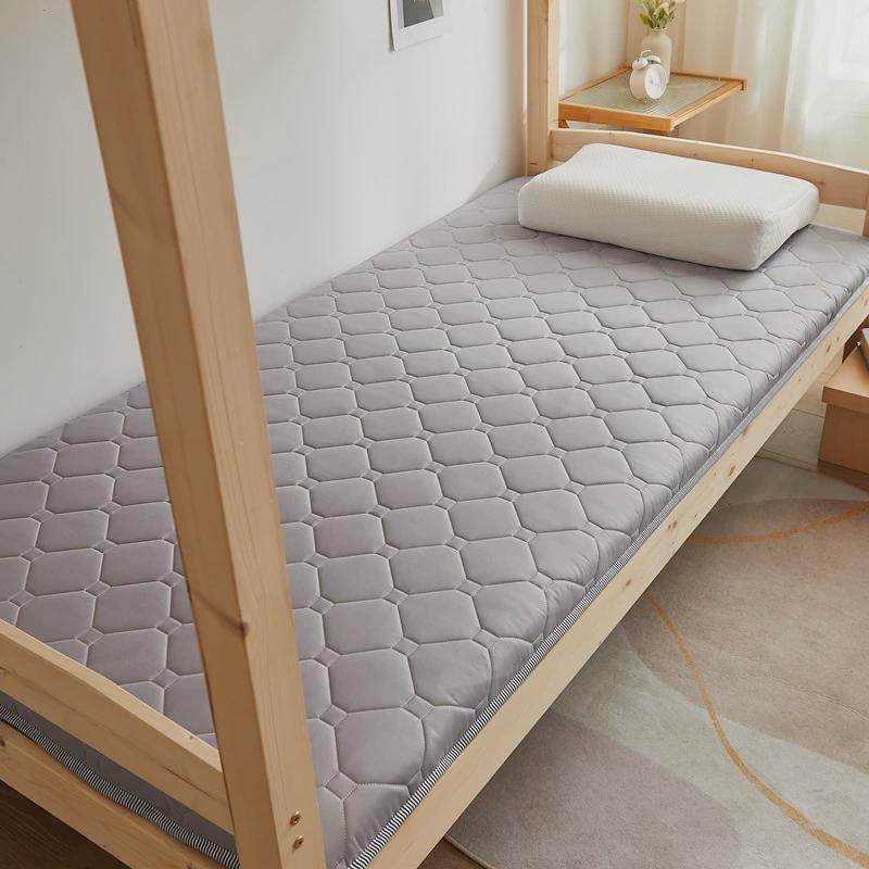 2024简约印花上下铺双人可折叠床垫榻榻米垫单人学生宿舍租房垫子,床上用品,床垫/床褥/床护垫/榻榻米床垫,淘宝优惠券,粉丝福利购,淘宝优惠卷