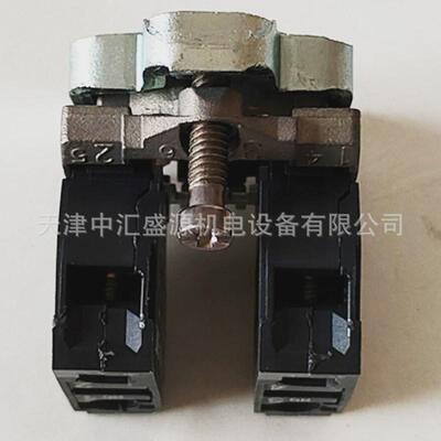 xb4触点模块zb4bz105安装夹紧带触点模块1no+1nc螺钉基座端子