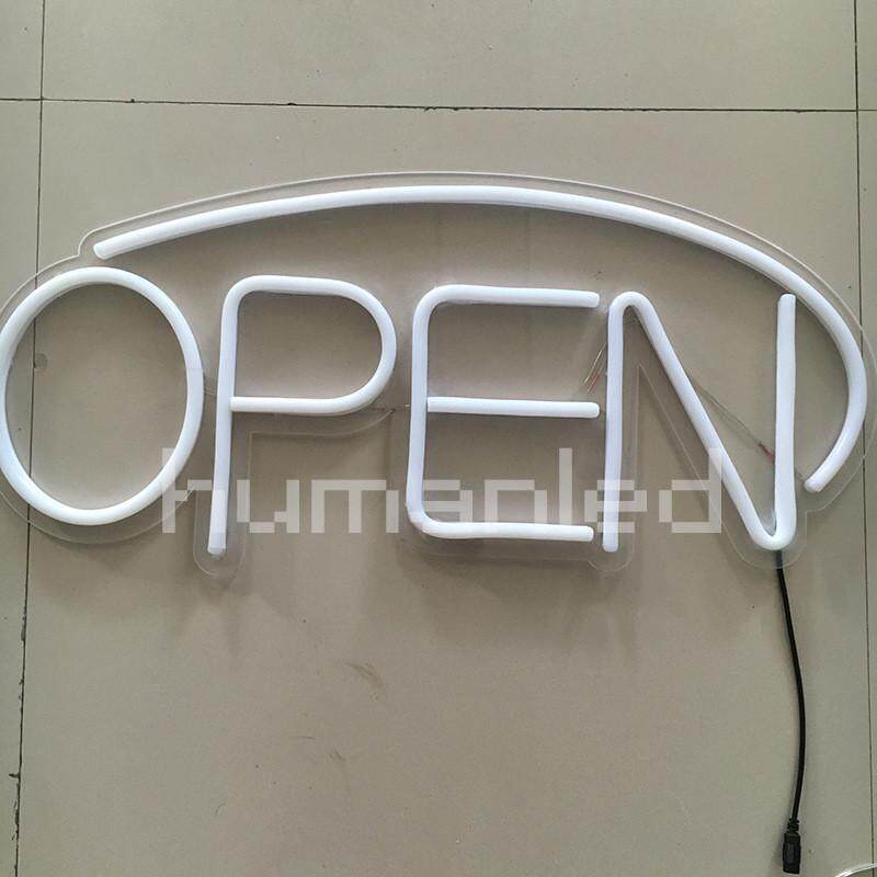 open灯饰牌led霓虹灯广告牌插电店铺霓虹招牌英文字母营业牌