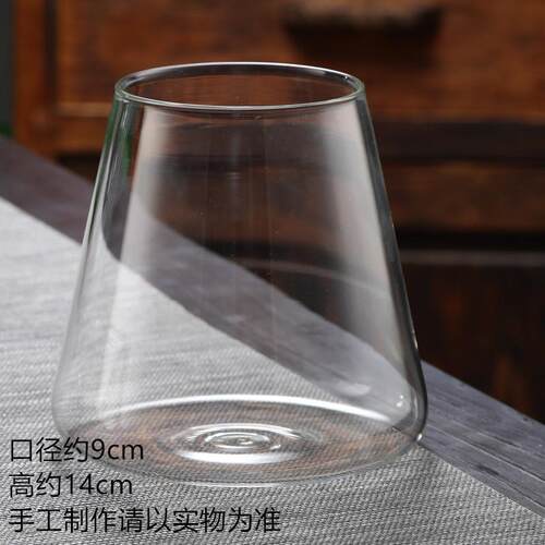 收藏手作桌面玻璃瓶露集杯植物观赏瓶透明采光微景观鱼缸生态瓶