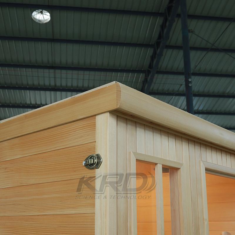 厂家定制电气石汗蒸房家用面板汗蒸房krd-s802桑拿房系列数控移动