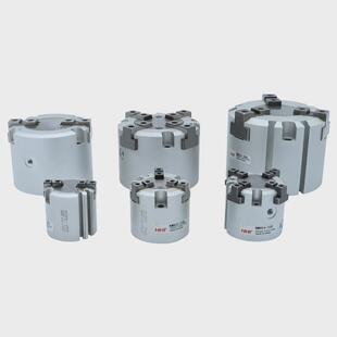 诺能泰气爪微型手指气缸圆柱气缸mhs4平行气动夹紧气缸夹具