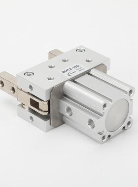 肘节重物型夹爪气缸mht2-32d/40d/50d/63d手指爪开闭夹持重物支点