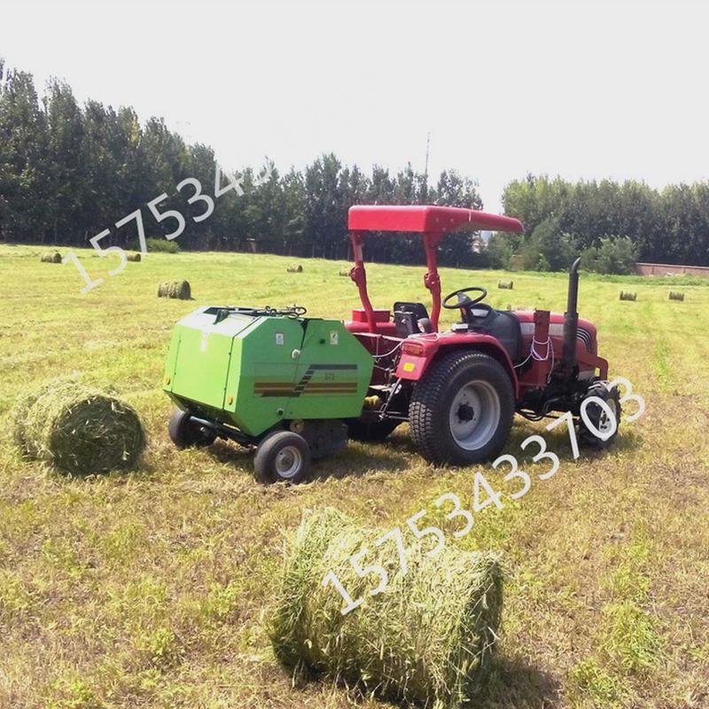 拖拉机带苜蓿圆捆打捆机850的打包机圆包机