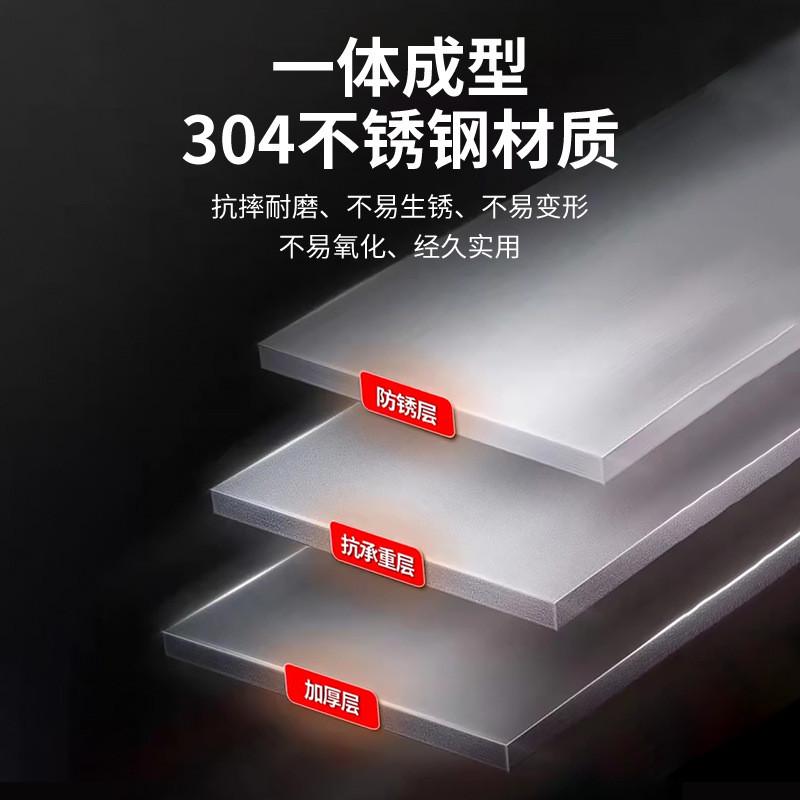 哇噢304不锈钢电视壁龛内嵌电视柜客厅背景墙展示架成品隔板置物