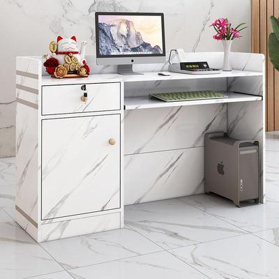 收银台前台迎宾台服务台吧台桌公司前台接待台工简约现代吧台