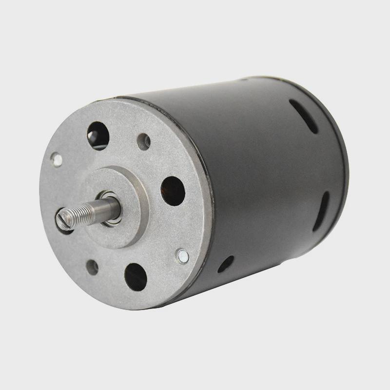 热销53系列防水电机12V高转速汽车打蜡机直流电机500W大功率钢管