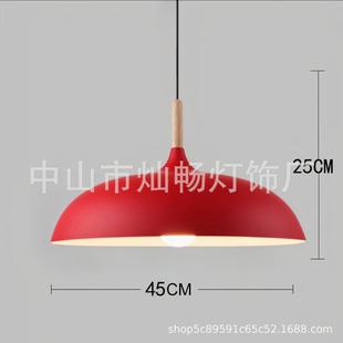 灯具餐厅吊灯火锅店商用餐桌店铺单头理发店美发店灯 现代简约个性