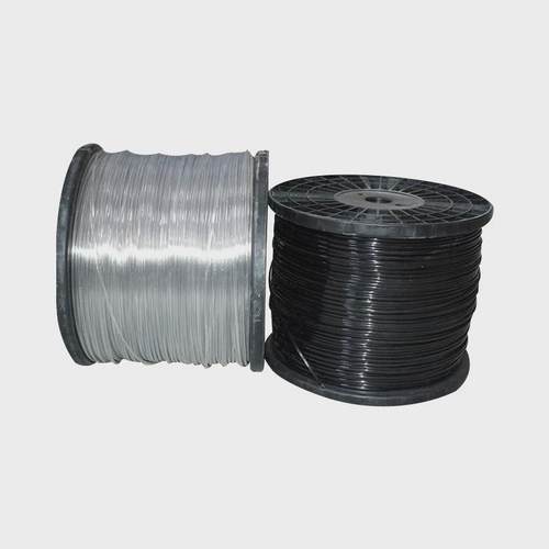 塑钢线批发 压5.0长800鸡鸭棚网床养殖拉线大棚压膜线透明色膜绳