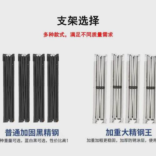 户外广告展销帐篷印字遮阳棚摆摊折叠四角伞四脚雨棚防晒防雨棚子