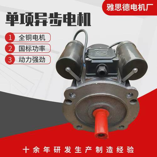 单项转yl100l322极4.5kw220v单相电动机2880异步电机铜线