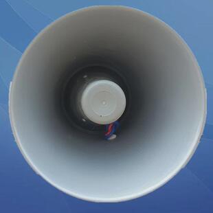 高音喇叭5瓦12.5W高音铝喇叭宣传叫卖扩音器号角扬声器12v扩音器