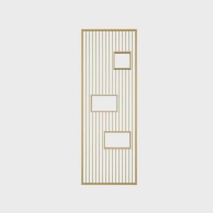饰隔断围栏 办公室屏风铁艺简约创意客厅酒吧餐厅玄关工业风绿植装