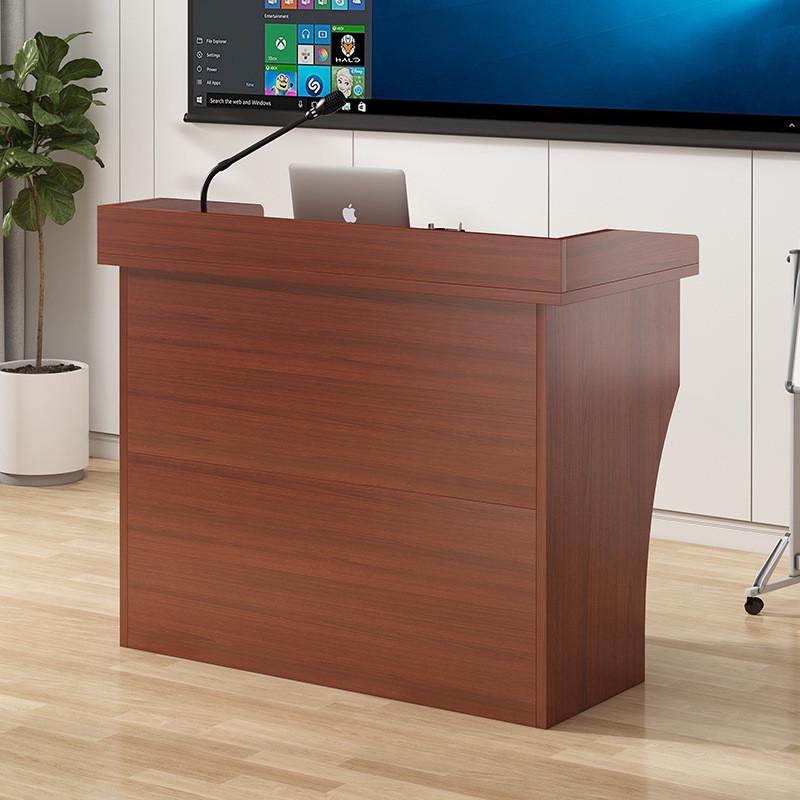 演讲台发言台司仪台讲桌简约现代会议室迎宾台接待台咨客台主持台