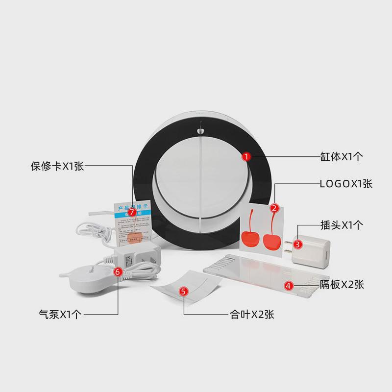 欧美爆款亚克力鱼缸创意多功能水母缸小型生态观赏缸有机玻璃