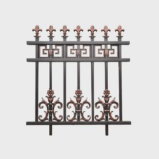 庭院护栏厂家定制铝合金阳台防护围栏现代楼梯扶手铝艺护栏