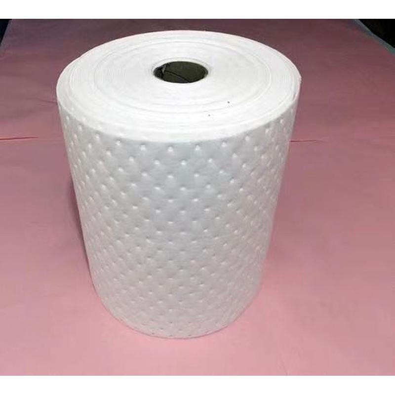 热销吸油棉工业吸油毯吸油棉片吸油毛毡吸油垫吸油棉40cm*50m5mm